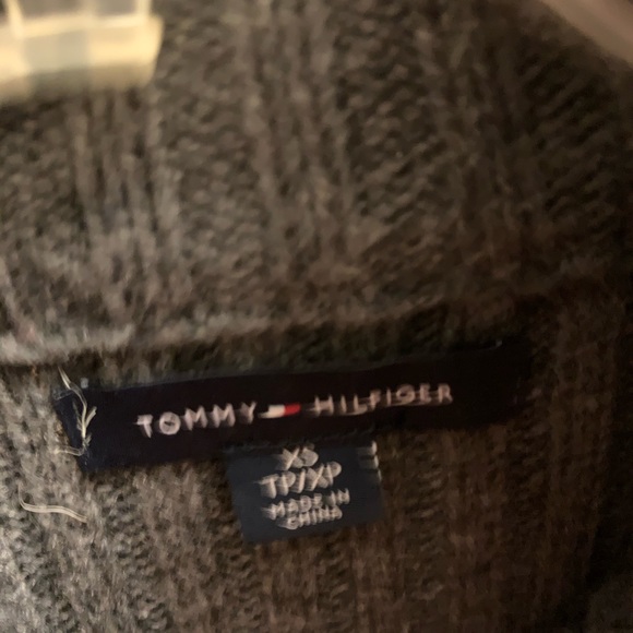 Tommy Hilfiger women grey fur cardigan - Picture 8 of 8